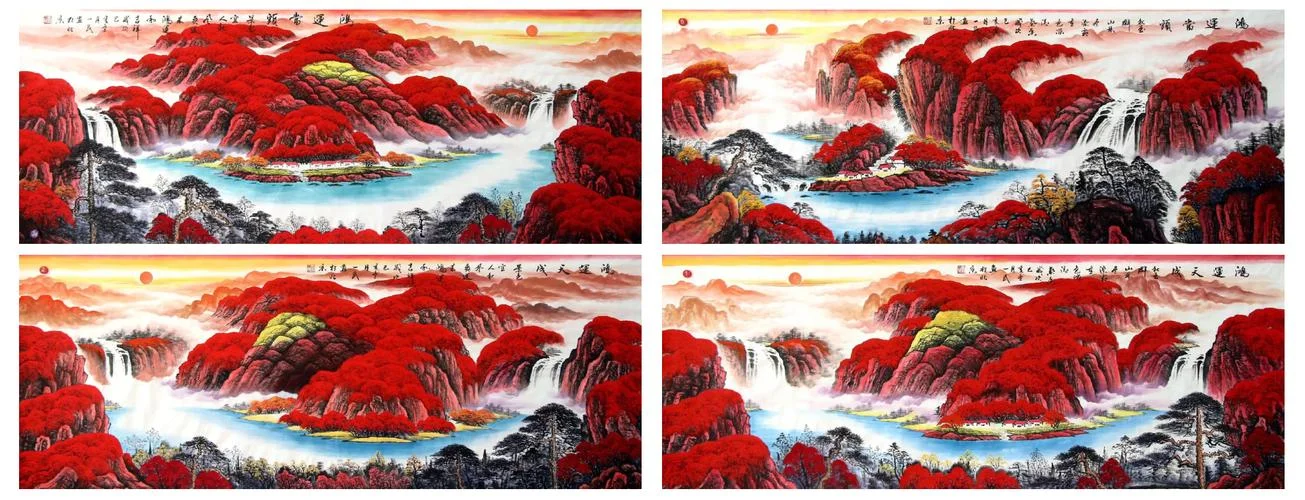 Khám Phá 10 Mẫu Tranh Phong Thủy Đẹp Nhất Mang Lại Tài Lộc và Bình An