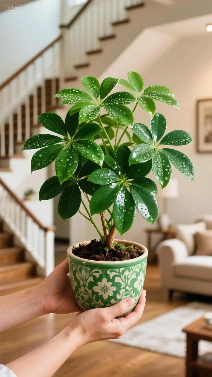 cây cảnh phong thủy trong phòng khách.webp