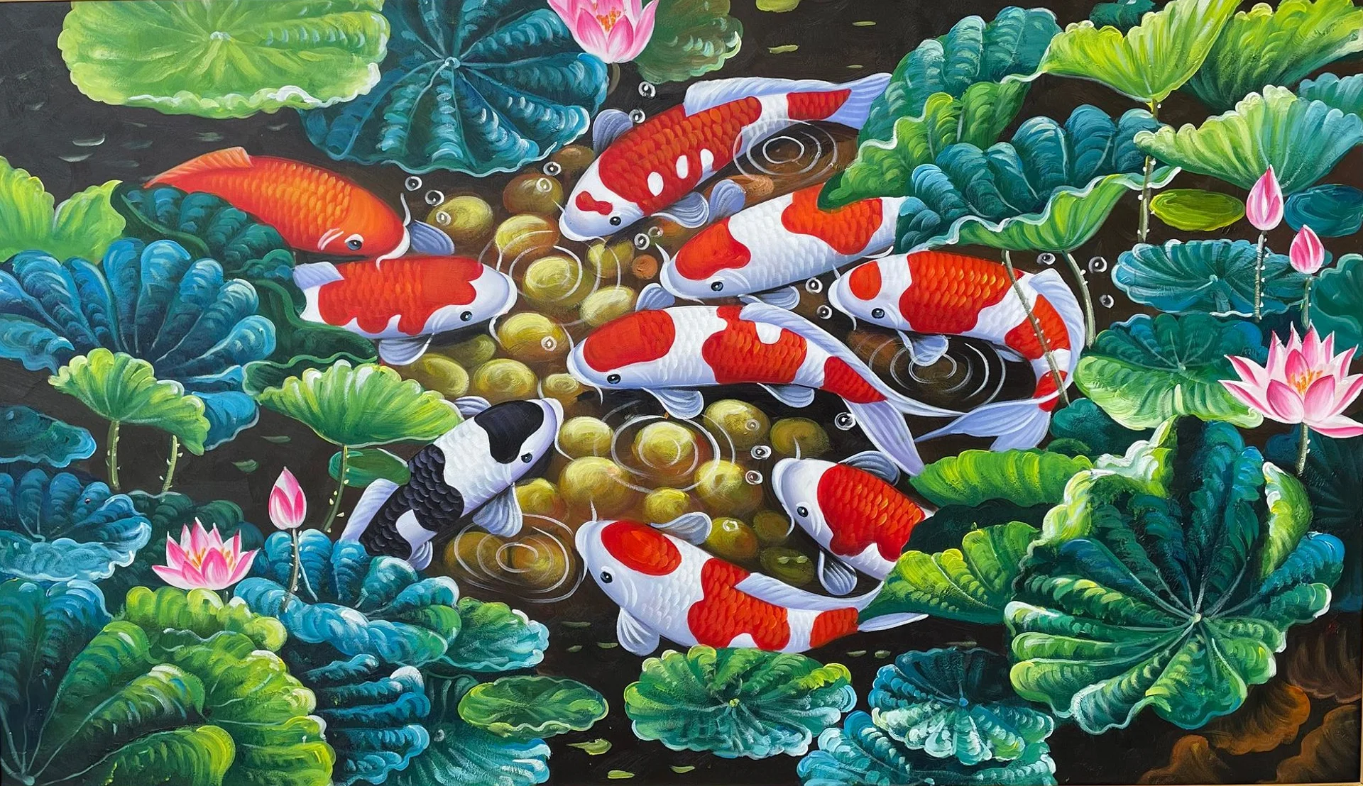 Khám Phá 10 Mẫu Tranh Phong Thủy Đẹp Nhất Mang Lại Tài Lộc Và Bình An